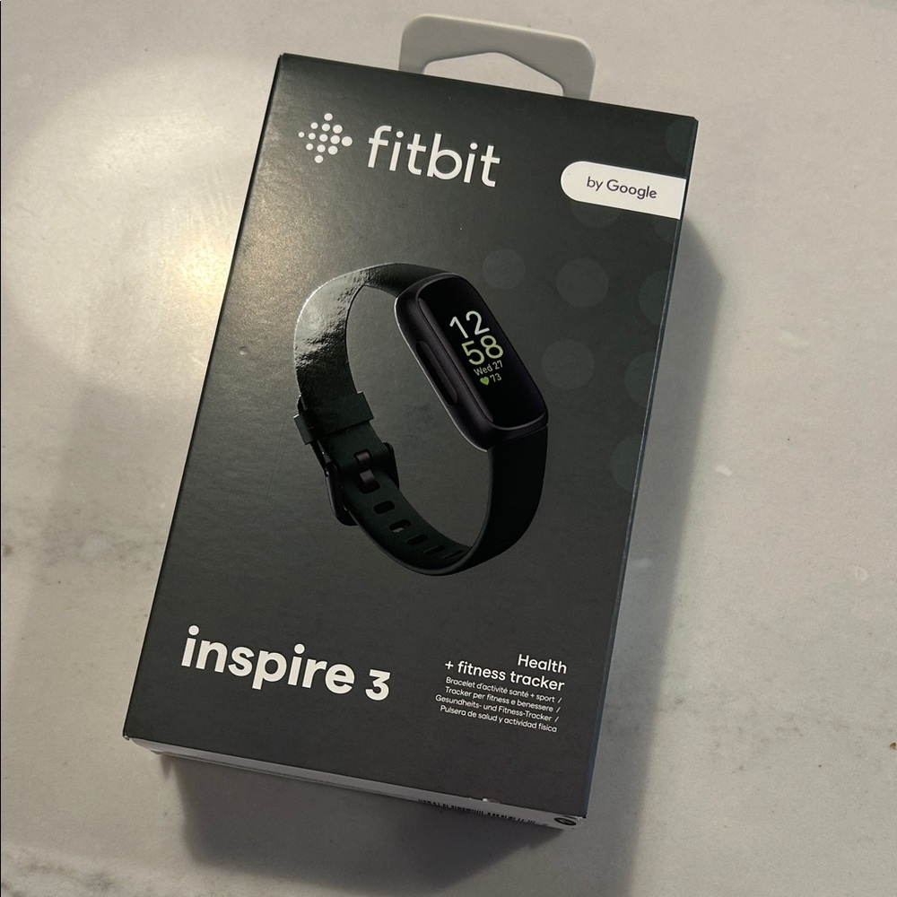 Fitbit Inspire 3 Midnight Black Smartwatch
